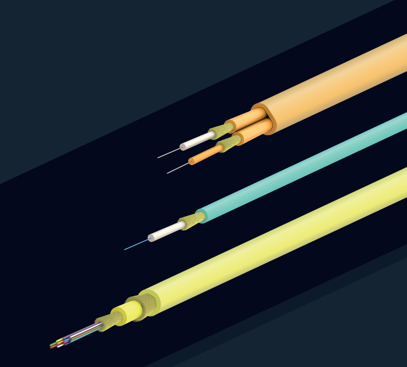 Cables de fibra para interiores