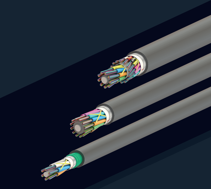 Cables de fibra para exteriores